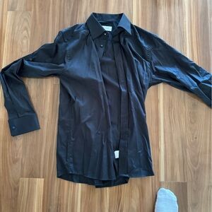 Eton Black Dress Shirt